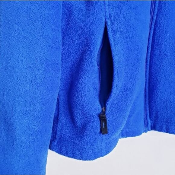 Toys R Us Blue Fleece Full Zipper Front Jacket Women's Ladies Size XL - Picture 4 of 9